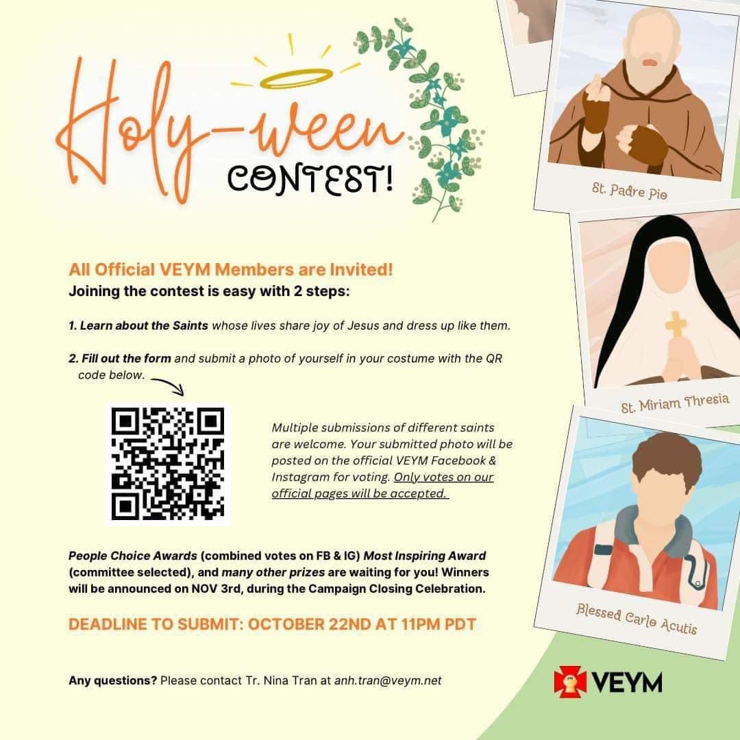 VEYM Holy-ween Contest