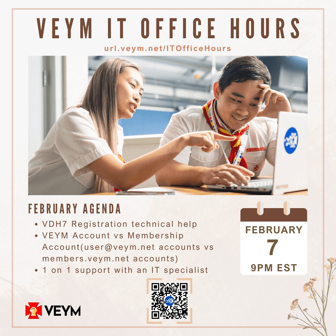 VEYM IT Office Hours