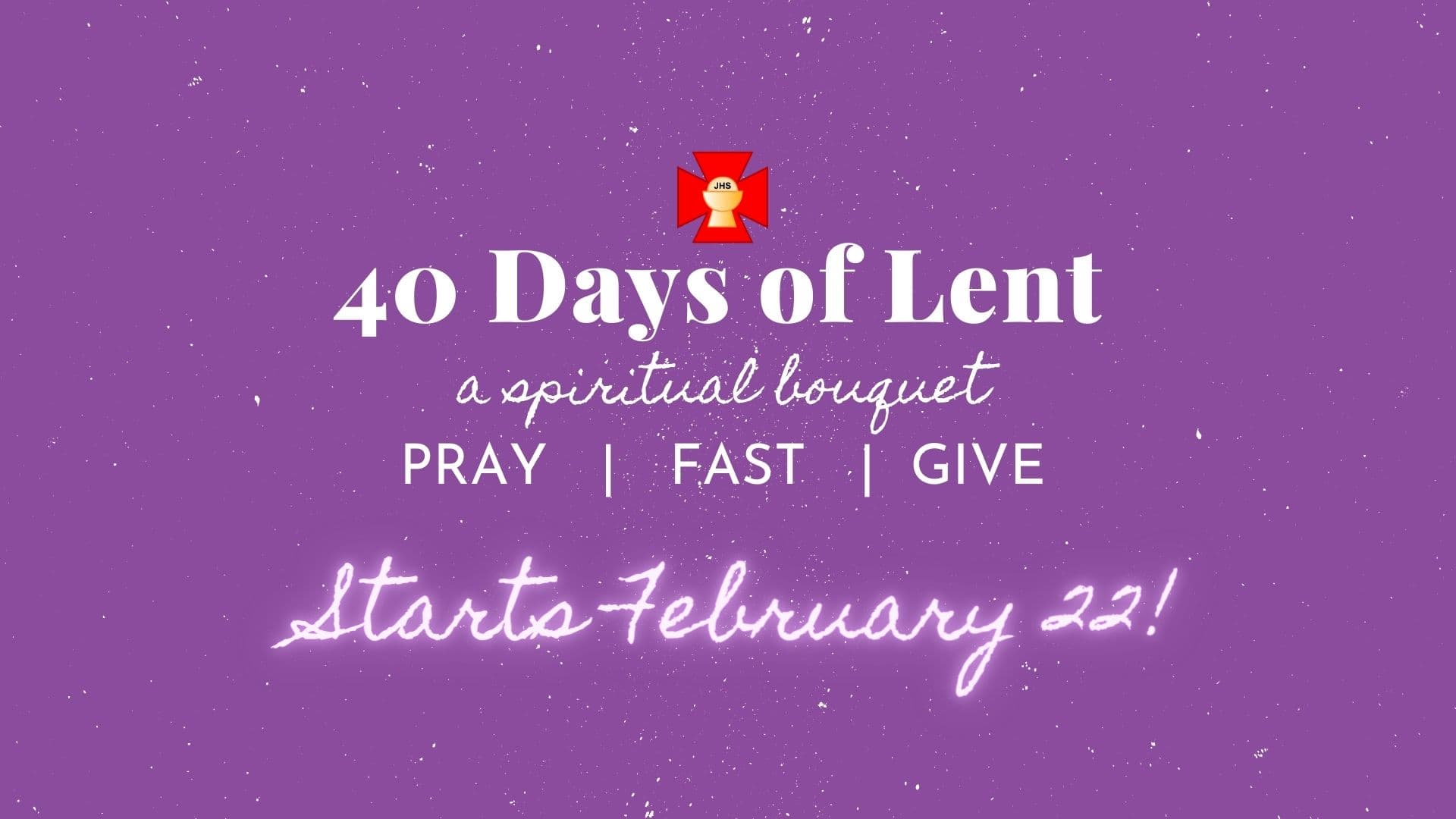 Lent Spiritual Bouquet