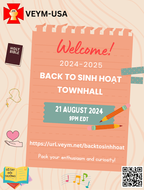 2024-2025 Back to Sinh Hoạt Townhall