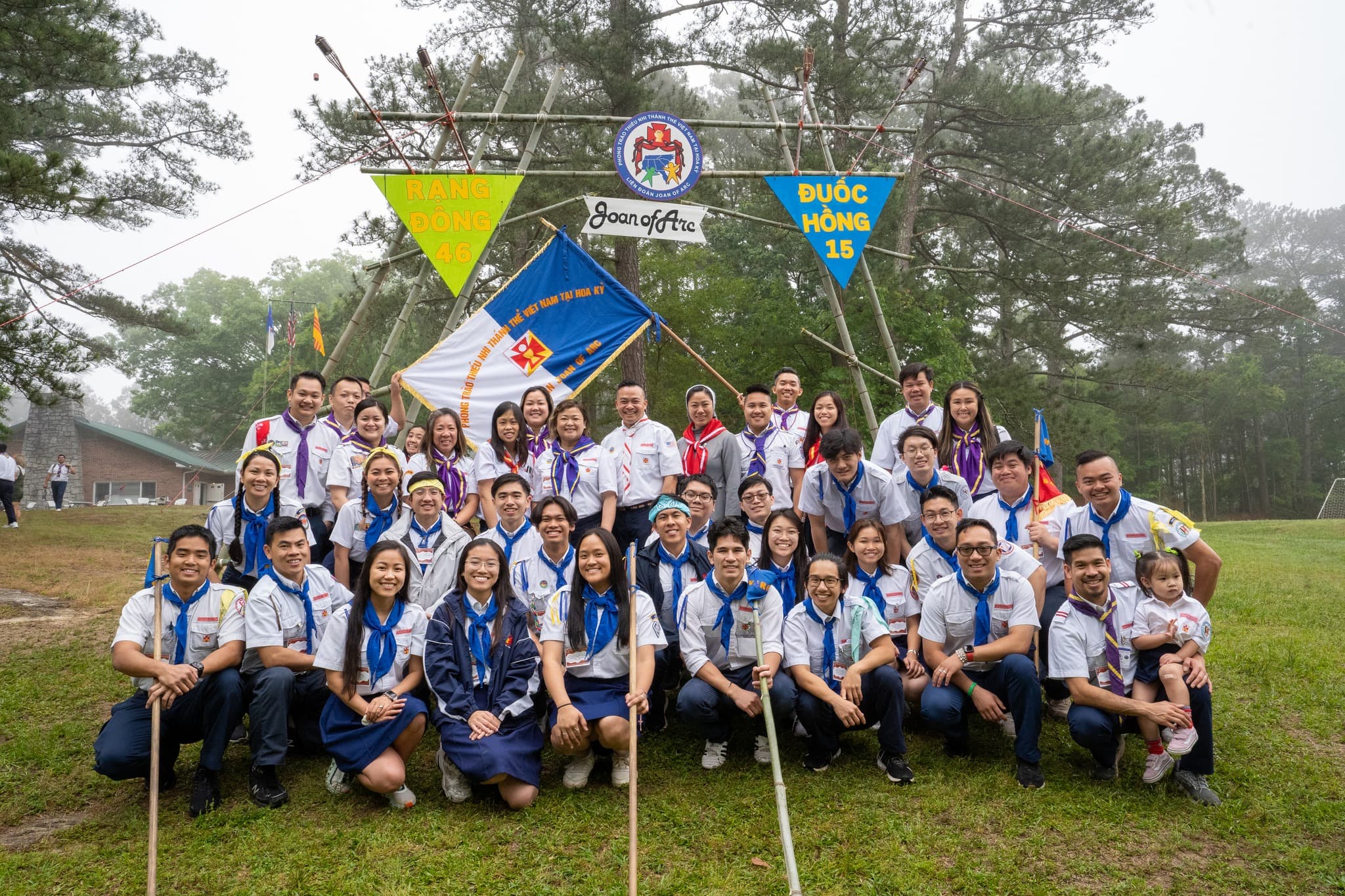 LĐ Joan d'Arc - Sa Mạc Đuốc Hồng XV - Cấp II Ngành Thiếu Nhi