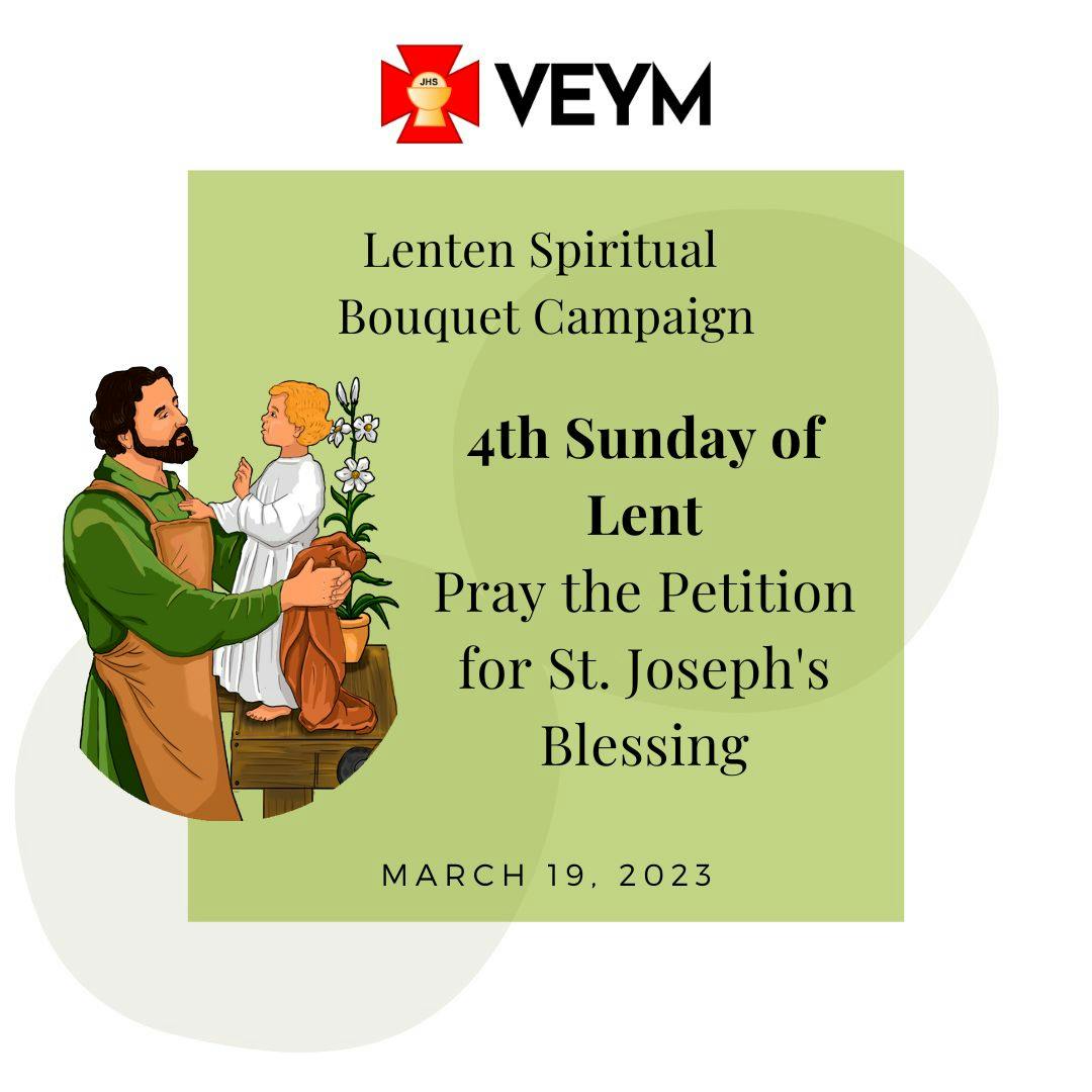 Lenten Spiritual Bouquet: 4th Sunday of Lent