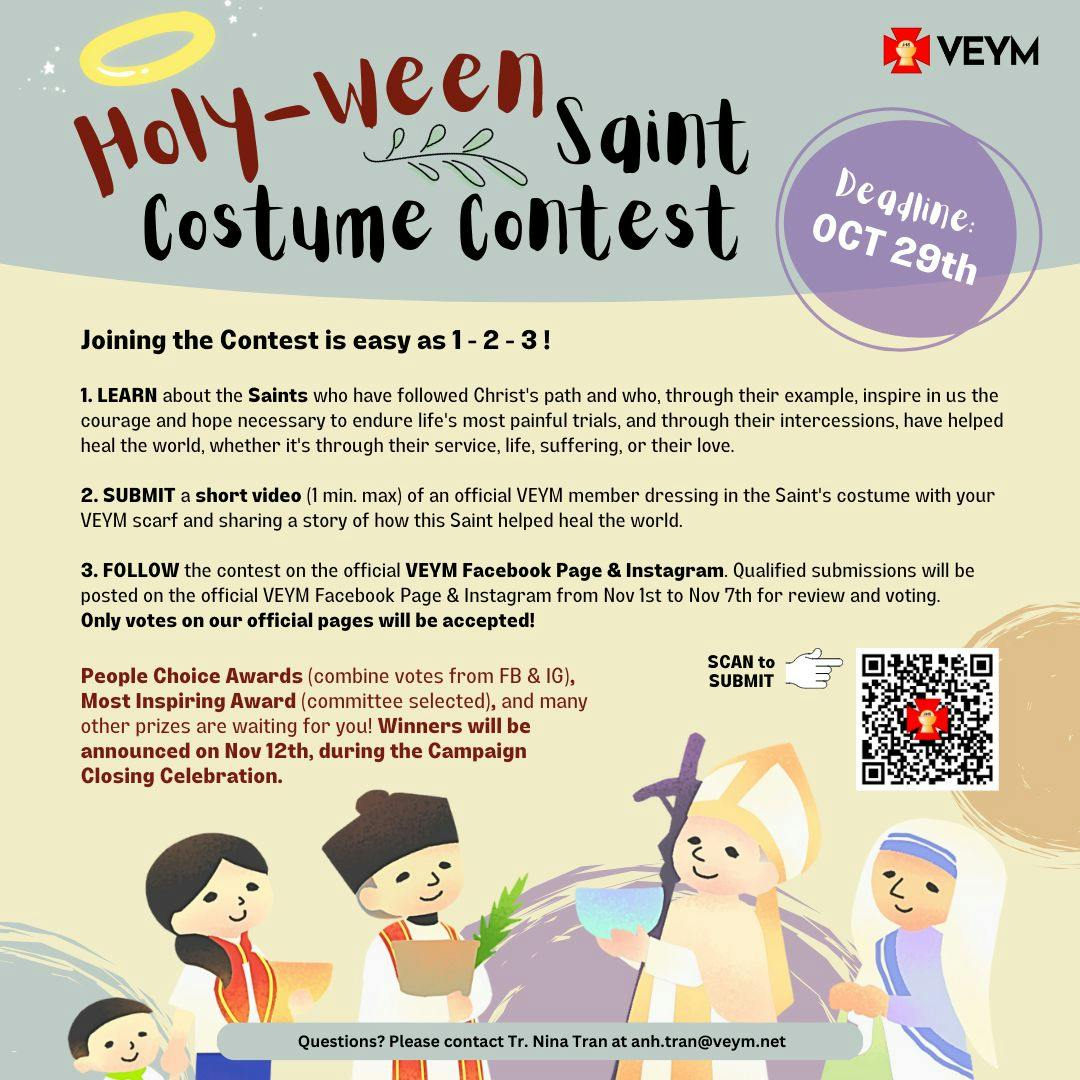 Holy-ween Costume Contest 2023