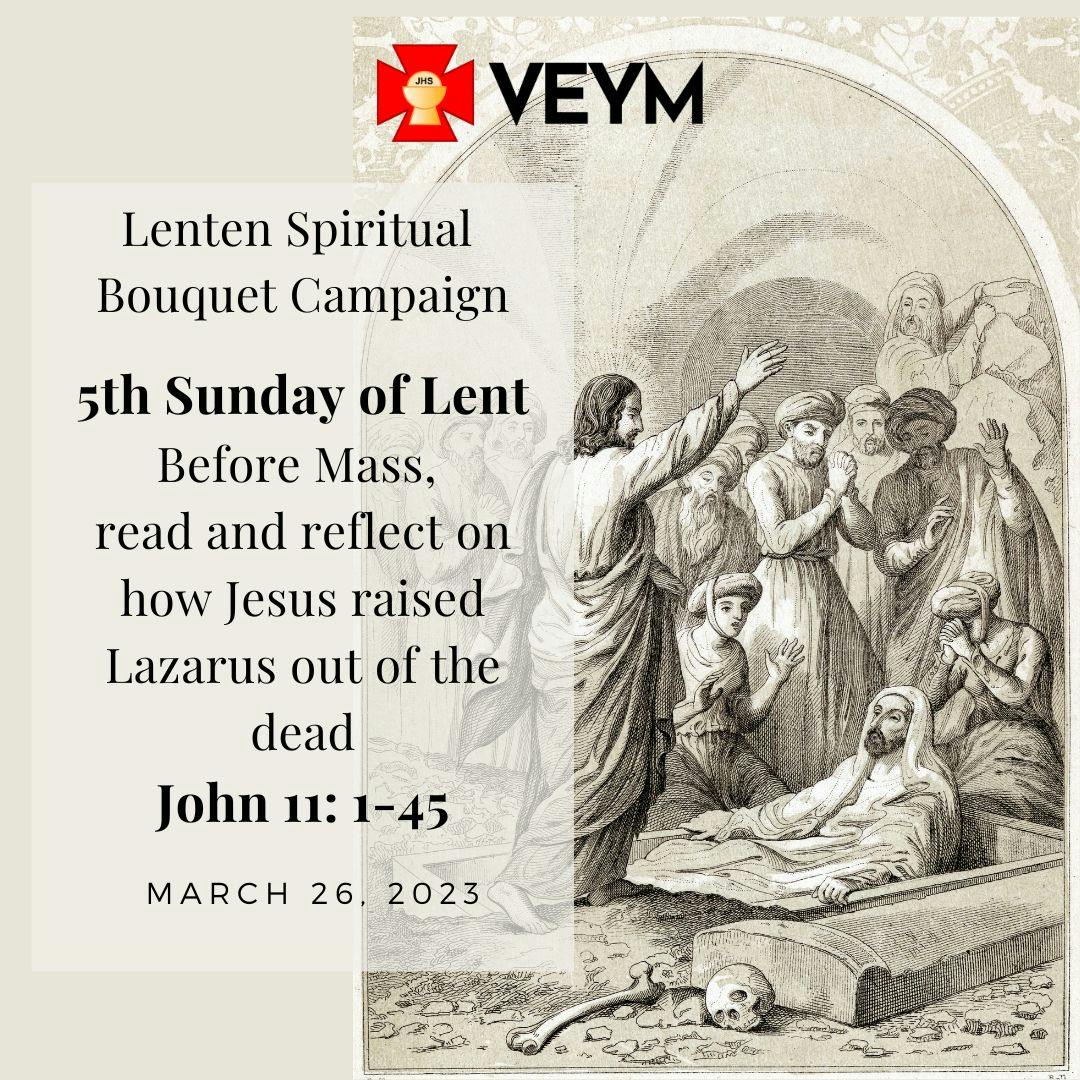 Lenten Spiritual Bouquet: Reflect